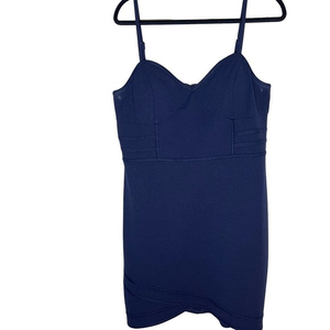 Guess‎ Navy Tailored Mini-Dress